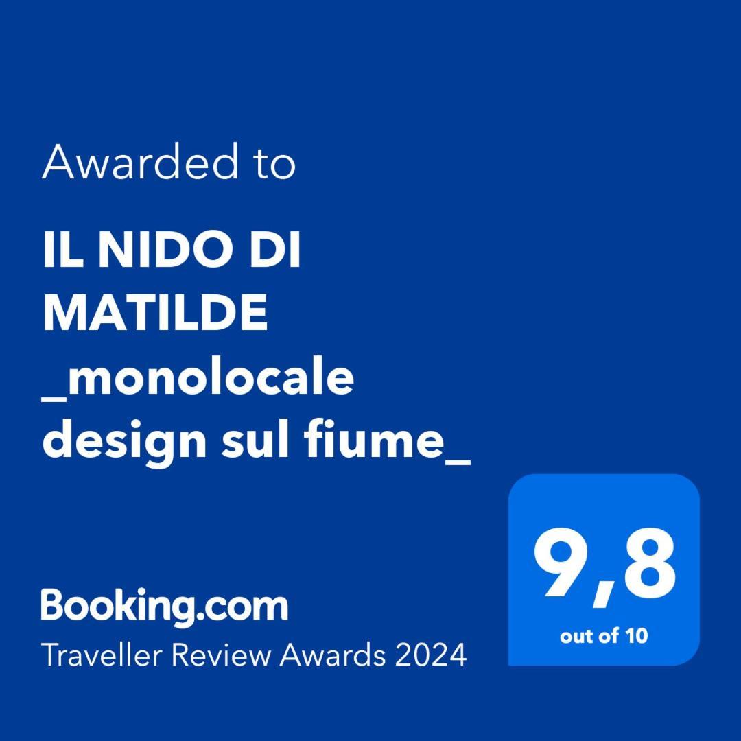 Appartement Il Nido Di Matilde _Monolocale Design Sul Fiume_ à Rossena Extérieur photo